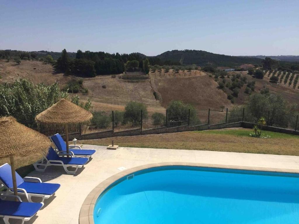 Quinta Do Alto Dos Pinheiros Villa São João da Ribeira Exteriör bild